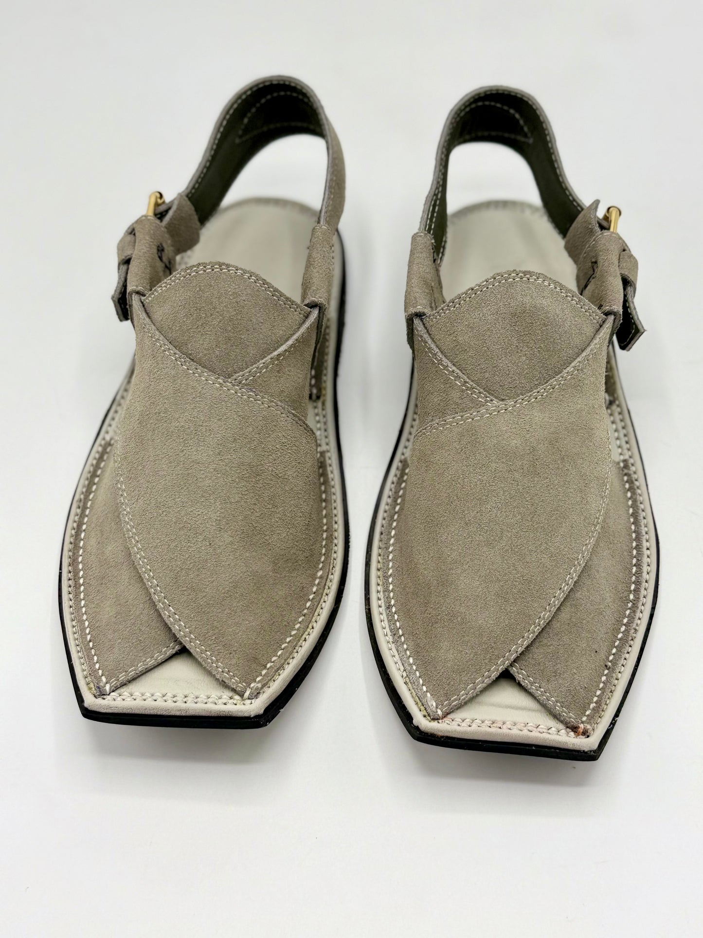 T-Shape Suede Grey