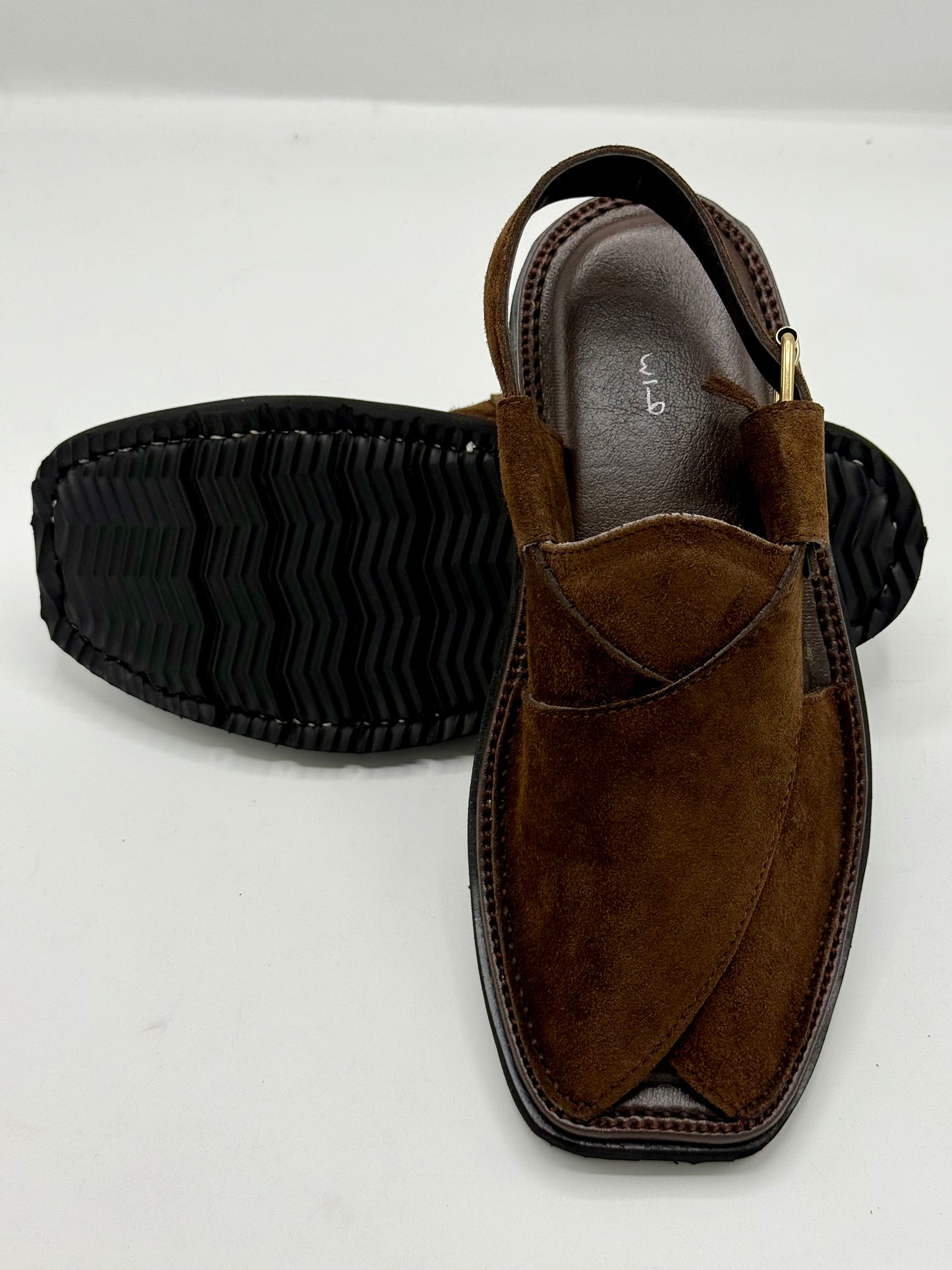 Air Kaptan Suede Dark Brown (Medicated Sole)