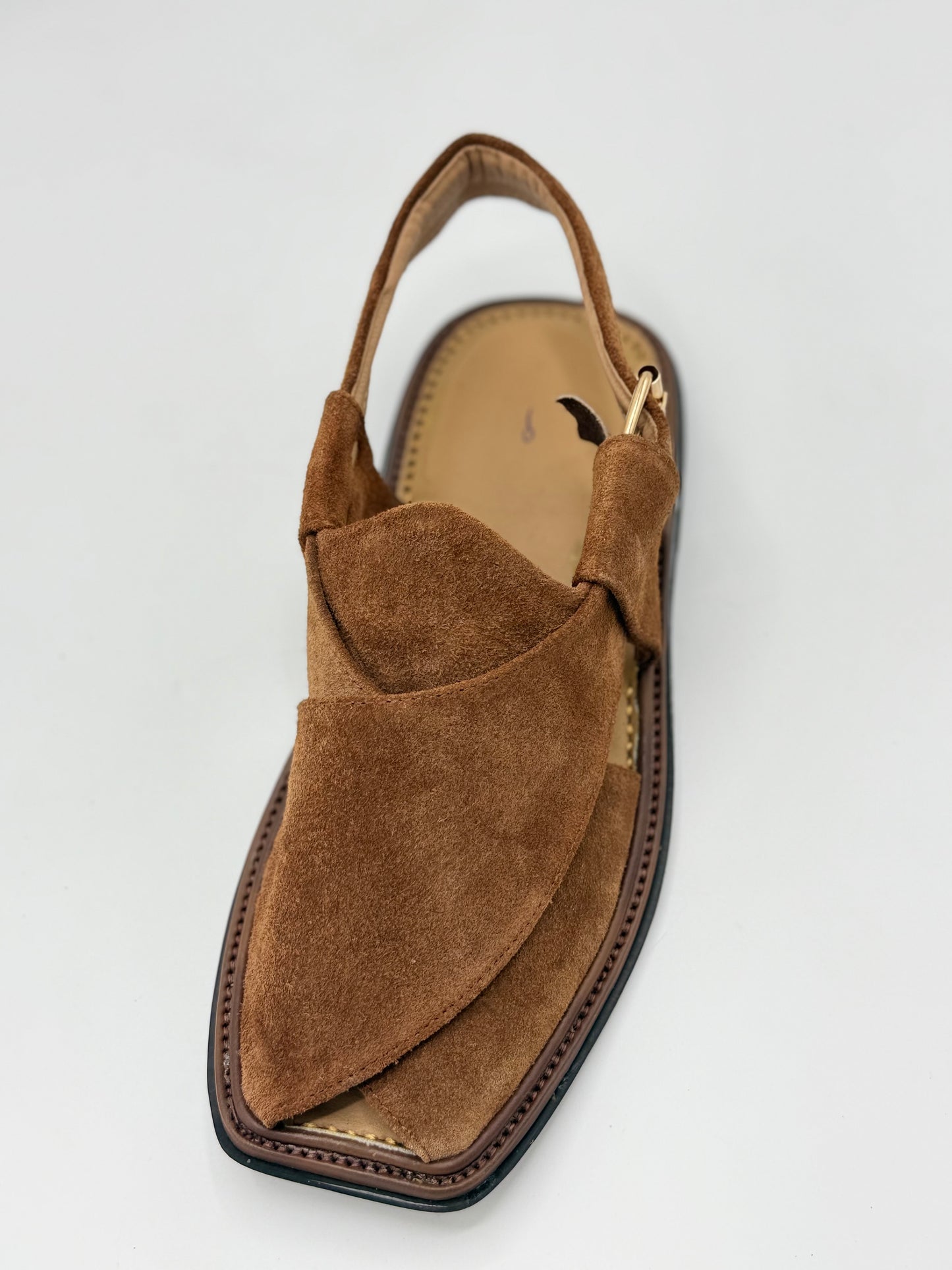 Suede Traditional Dark Brown