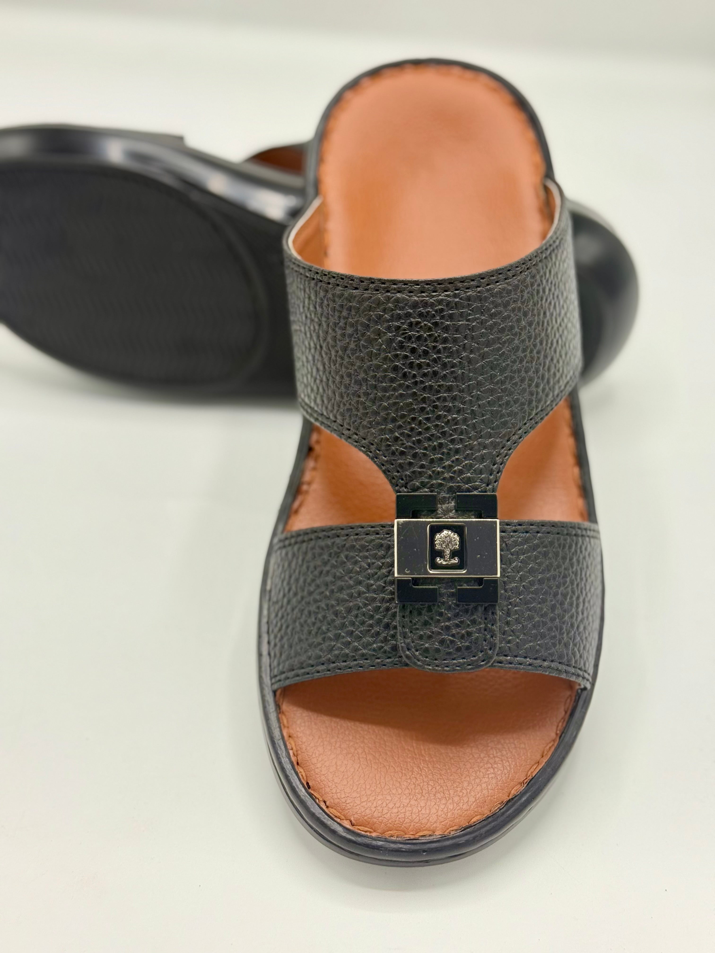 Arabic Black Dotted (Medicated Slippers)