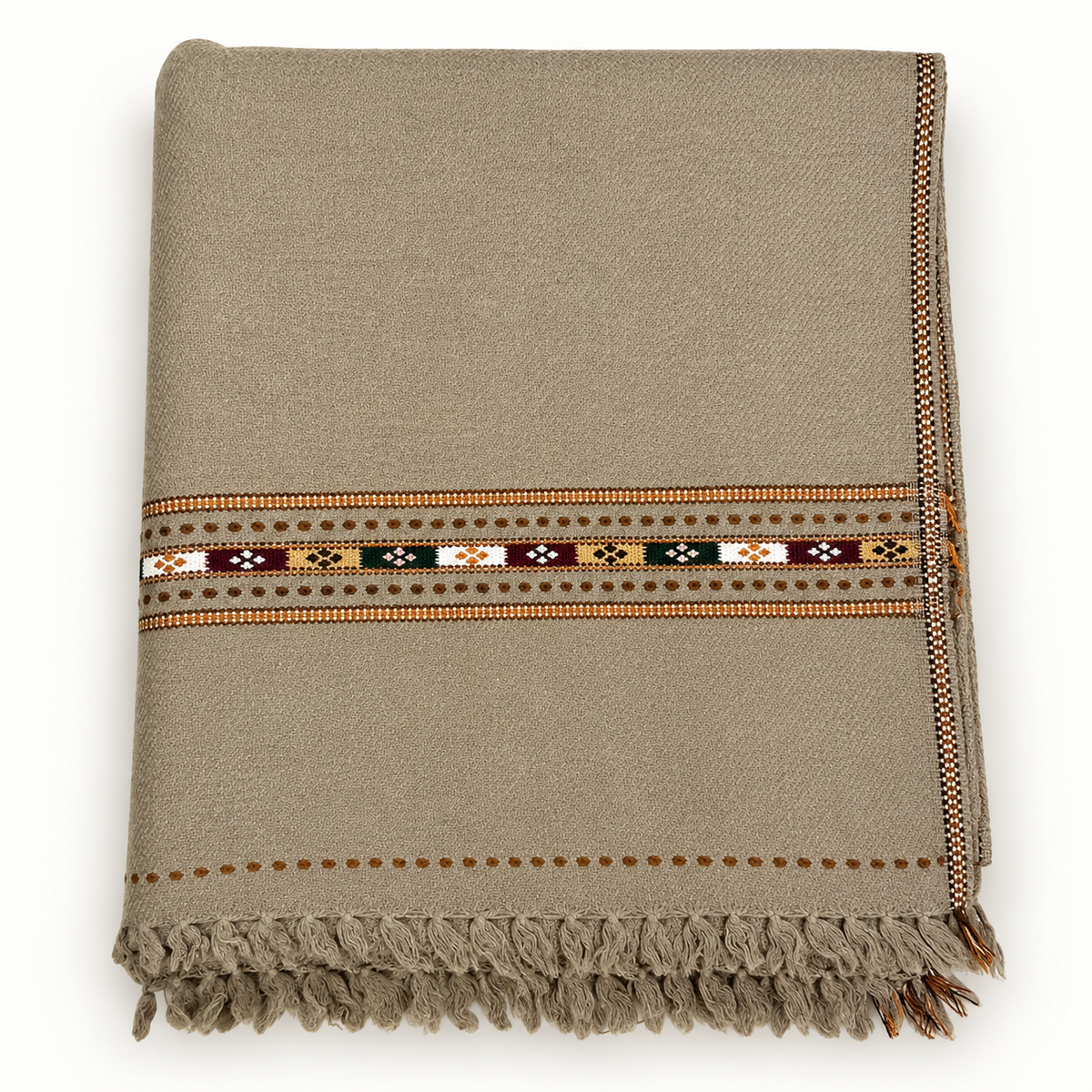 Bonanza Premium Wool Shawl (Camel)
