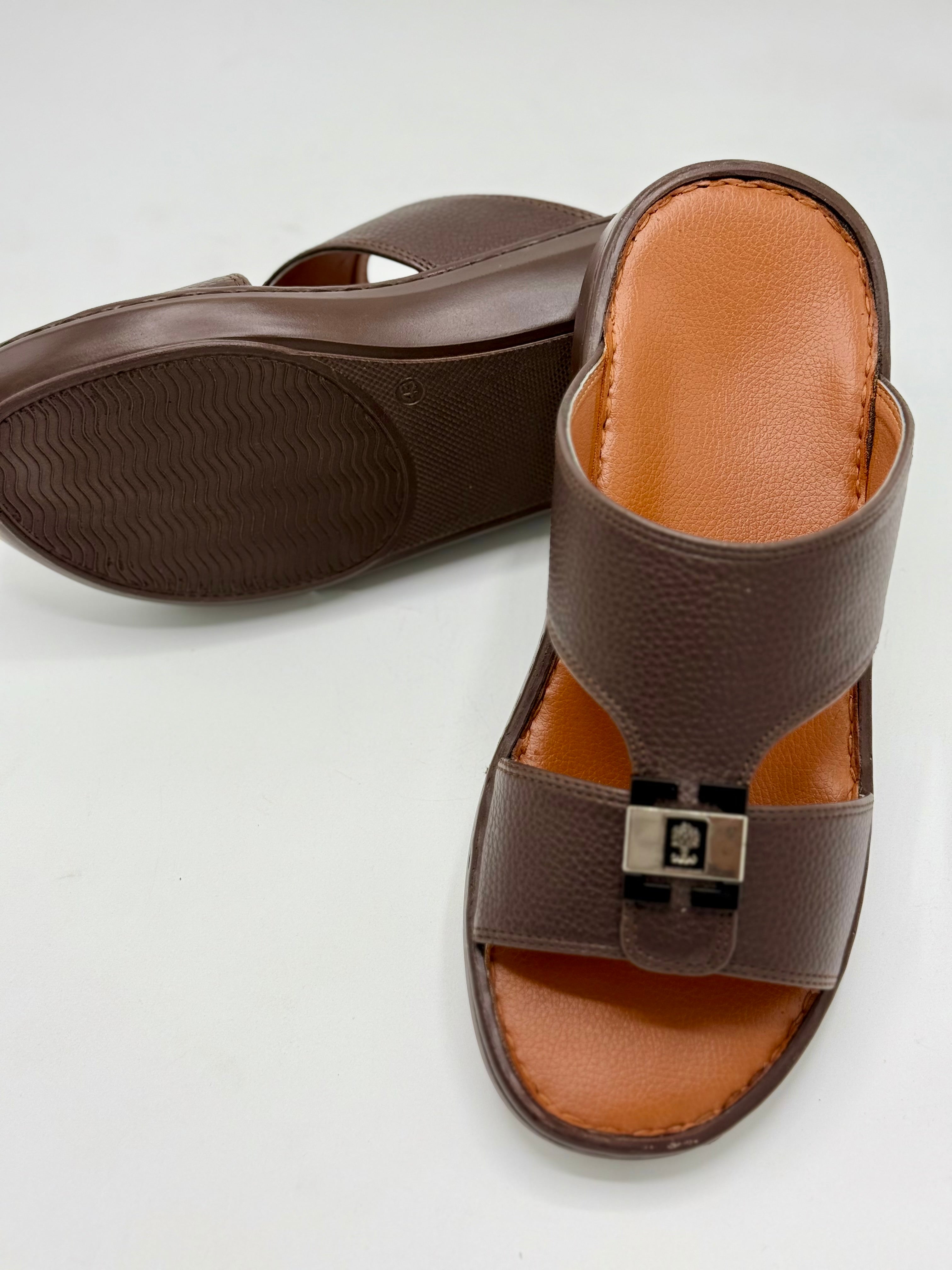 Arabic Brown Dotted (Medicated Slippers)
