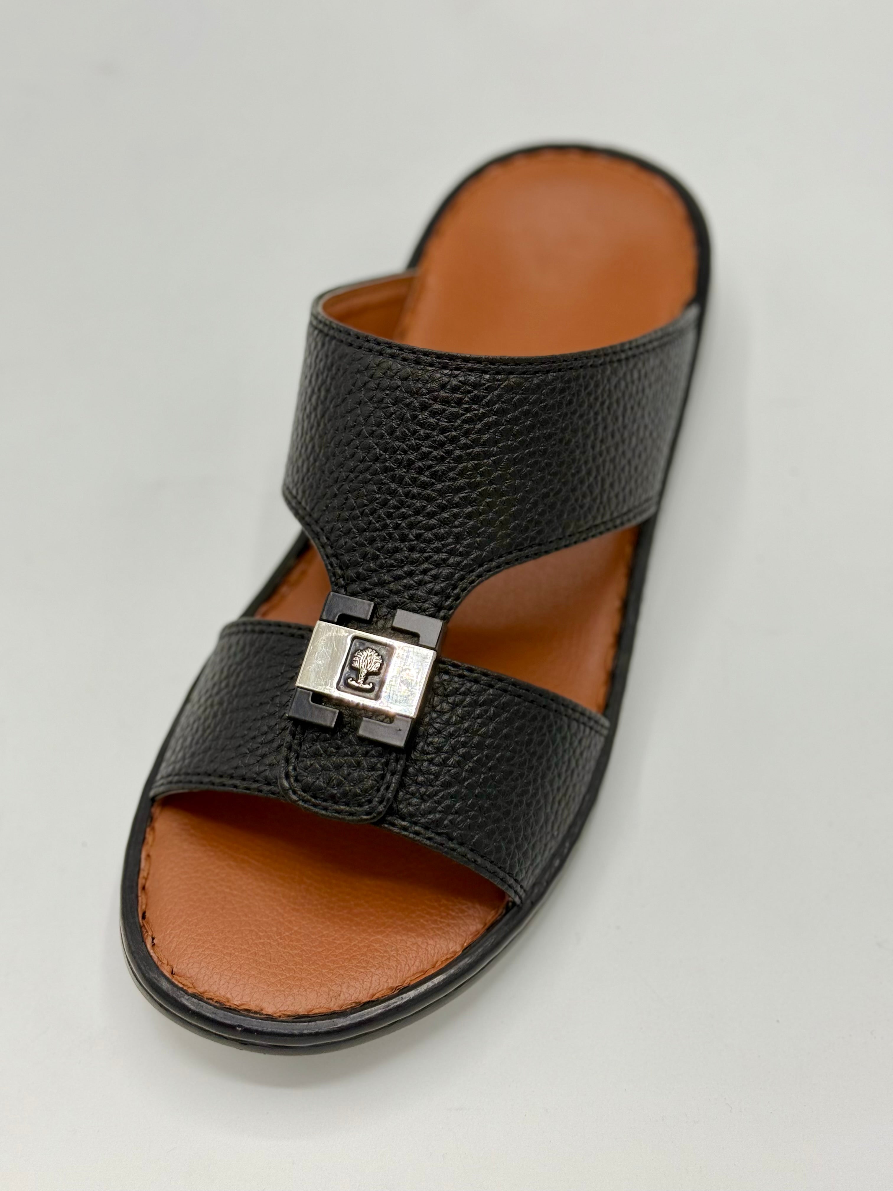 Arabic Black Dotted (Medicated Slippers)