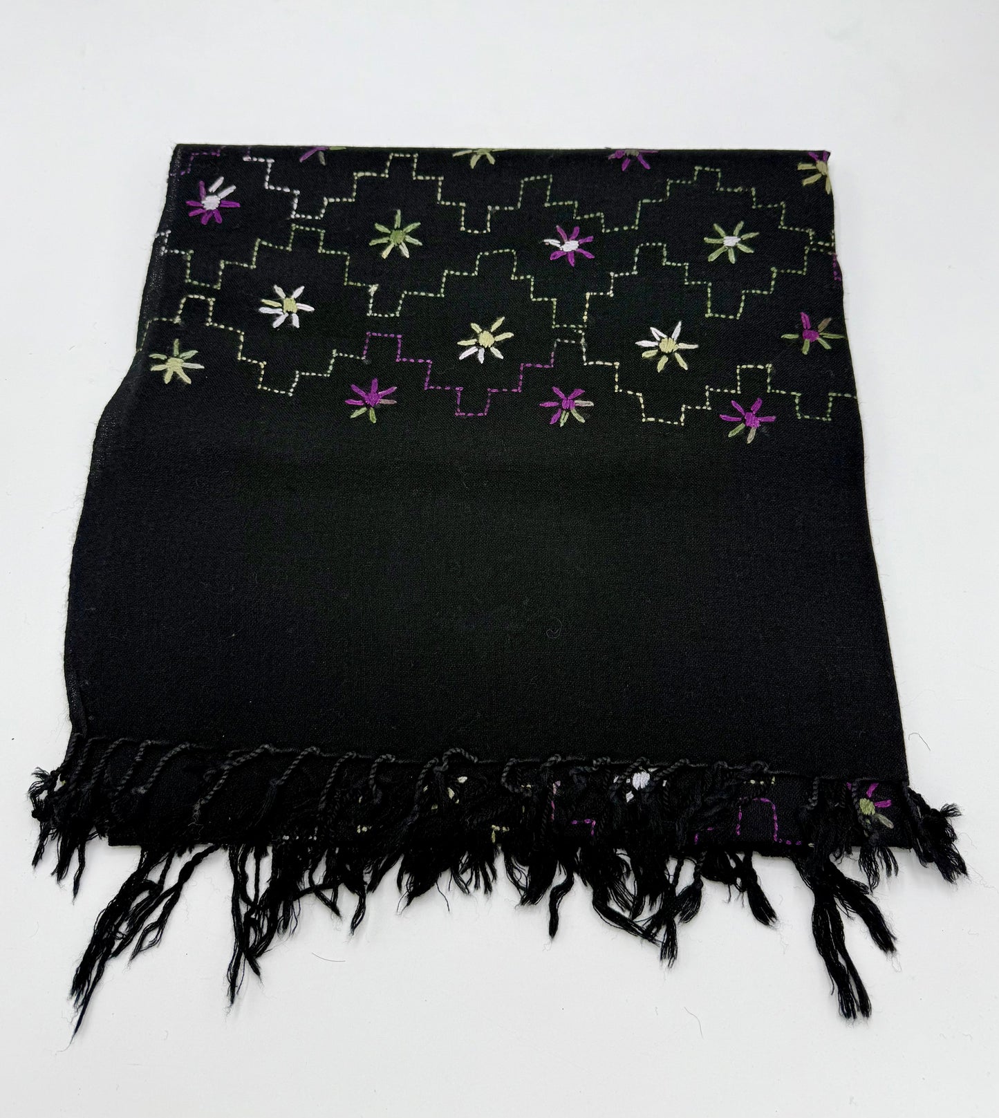 Barveza Special Ladies Pashmina Black Shawl