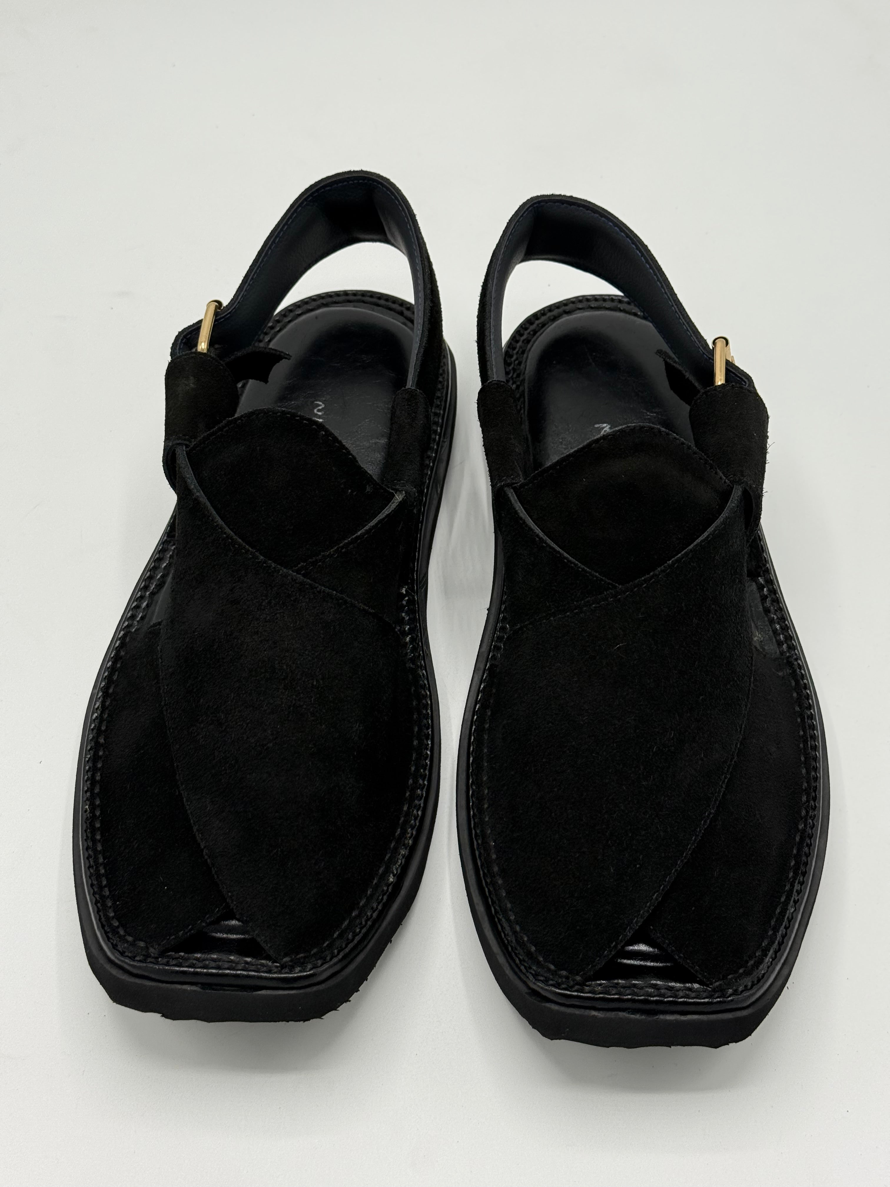 Air Kaptan Suede Black (Medicated Sole)