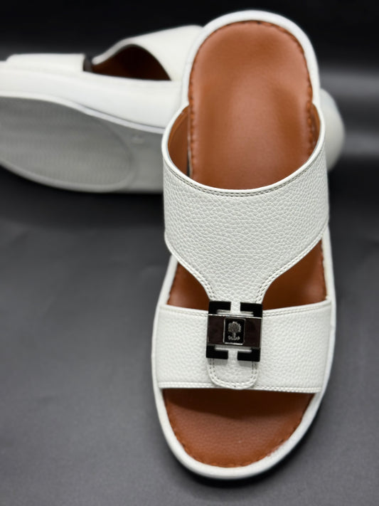Arabic White Dotted (Medicated Slippers)