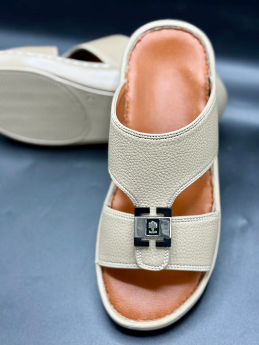 Arabic Beige Dotted (Medicated Slippers)