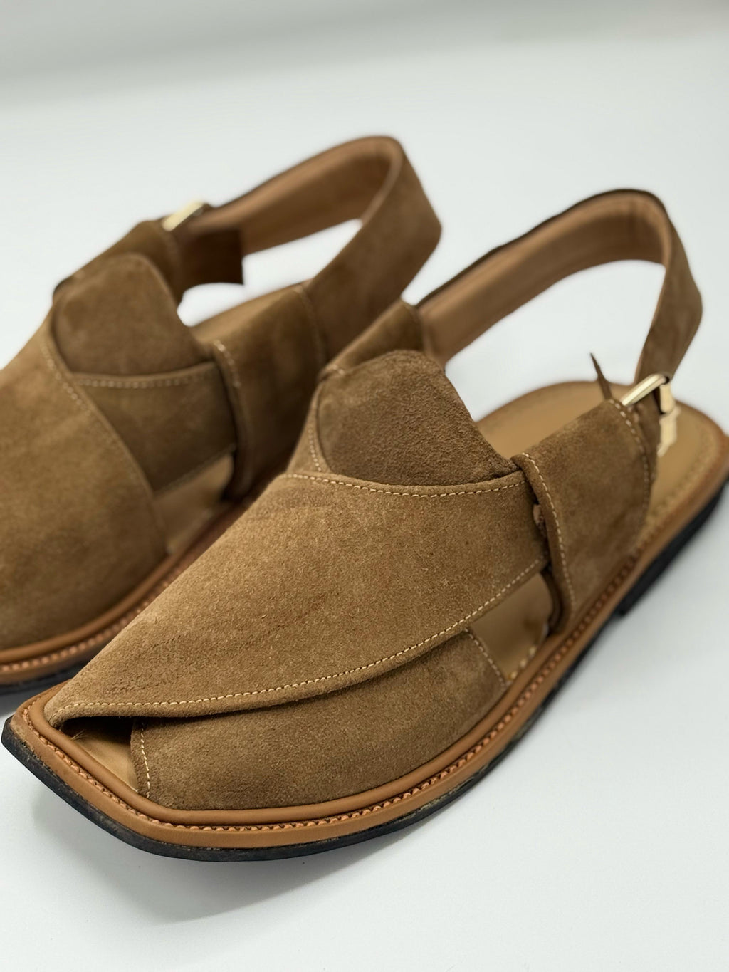 Suede Traditional Light Brown