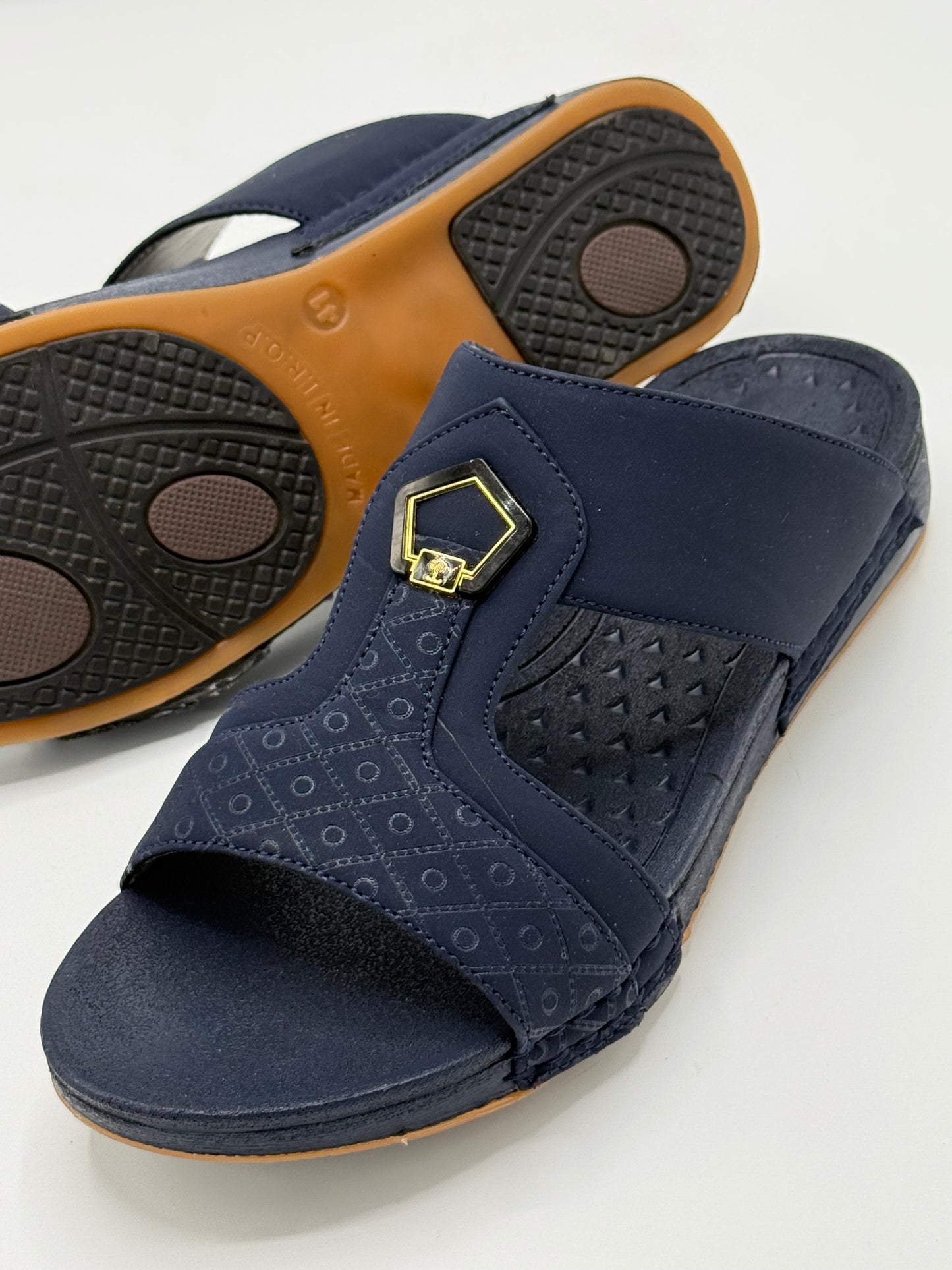 Arabic Medicated Chappal (Blue)