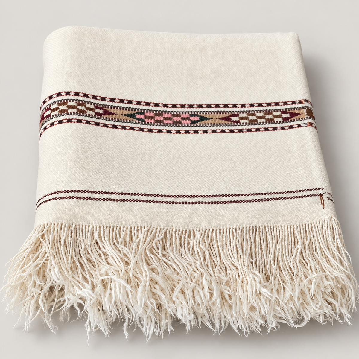 Barveza Special Soft Sharai Off White (Weight 1250 gm)