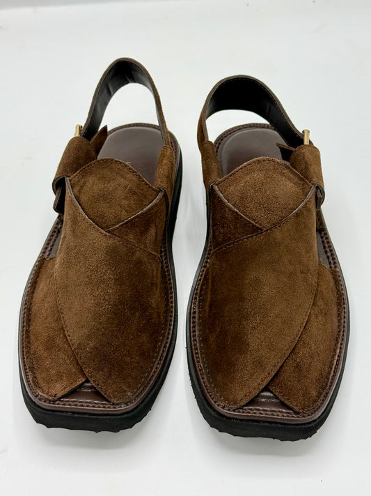 Air Kaptan Suede Dark Brown (Medicated Sole)